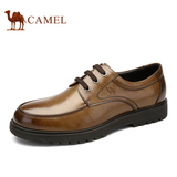 Camel 骆驼男鞋 商务正装皮鞋真皮系带男士德比鞋 2015秋季新款