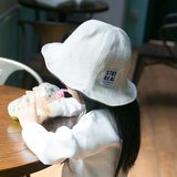 韩国儿童帽子春秋女公主帽潮春季呢女童盆帽薄款羊毛宝宝渔夫帽