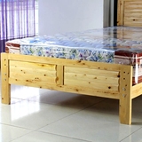 家具-环保实木床 柏木床--1.2米全柏木床特价现货包邮成都月光族