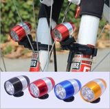 超低价-卖疯了 骑行装备自行车灯警示灯6LED全铝迷你前灯尾灯头灯