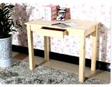 作新可定制特价环保松木儿童学习桌书桌课桌椅写字桌学生桌实木制