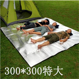 特价户外防潮垫 3米特大3-4人加厚防水野餐垫铝膜垫双人帐篷地垫