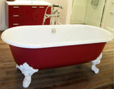 〓艾美EMMY〓贵妃浴缸铸铁出口独立式浴缸进口瓷釉堪比科勒E-001