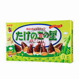 代购日本原装巧克力 Meiji/明治 竹笋形巧克力饼干70g 16年8月