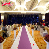 加厚紫色地毯 白色地毯 彩色婚礼婚庆会展红地毯