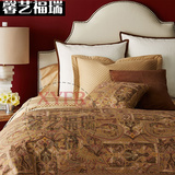 馨艺福瑞 布艺床欧式床简约现代婚床 双人床1.8米软包美式高箱床