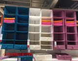 IKEA无锡宜家代购思库布储物 挂袋衣柜内收纳盒整理6格 35*45*125