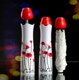 创意酒瓶玫瑰花雨伞个性可折叠伞 防紫外线太阳伞 创意雨伞包邮