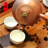 铜壶 纯铜手工 纯紫铜烧水壶 日本老铜壶茶具茶壶 加厚养生壶