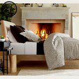 欧式法式双人布艺软靠背美式实木床现代简约单人双人床可定制橡木