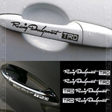现代汽车朗动瑞纳索纳塔八悦动IX35拉手贴个性TRD贴纸专改装外饰