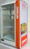 新款72L饮料展示柜饮料加热柜超市饮料热饮柜奶茶咖啡加热柜