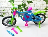 儿童益智可拆装拼装玩具 特大号可拆卸自行车 男孩宝宝组合类玩具