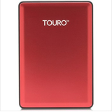 日立HGST 1TB USB 3.0 TOURO S 7200转 移动硬盘 0S03780 宝石红