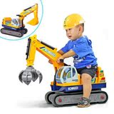 香港BBW 儿童礼物 挖土机 可骑可坐挖机儿童挖掘机 工程车 童车