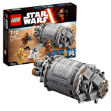 乐高LEGO星球大战L75136机器人逃生舱小颗粒积木7-12岁玩具