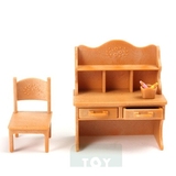 韩国代购㊣Sylvanian Families森贝儿家族过家家玩具书桌椅子套装