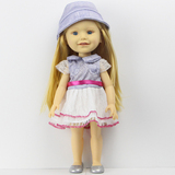 儿童玩具美国女孩搪胶16寸迪士尼沙龙娃娃洋娃娃女孩子礼物
