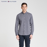 TommyHilfiger 男装质感纹理长袖衬衫(纽约版)-0857883802LW
