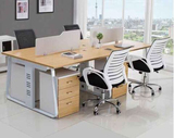 湖北武汉办公家具简约现代钢架办公桌屏风隔断卡位职员桌椅特价