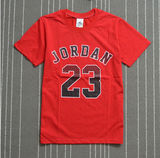 正品代购 新款Air Jordan飞人乔丹23号篮球运动男女情侣款短袖t恤