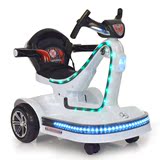 儿童电动车玩具车可坐人 宝宝室内儿童车四轮遥控早教瓦力车小孩?