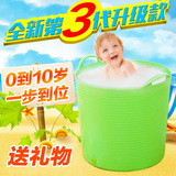 儿童洗澡桶宝宝沐浴桶婴儿浴盆洗澡盆超大号泡澡桶塑料可坐加厚