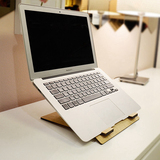 杂良集 竹木电脑支架macbook苹果笔记本支架桌面散热架保护颈椎