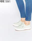 英国代购正品直邮2016女ASOS官方之S系带式平底休闲帆布鞋02.10