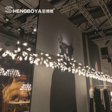 圣博雅 moooi后现代简约客厅餐厅萤火虫吊灯北欧创意艺术叶子吊灯