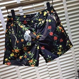 Dolce Gabbana杜嘉班纳男装速干沙滩裤2016夏季新款花卉休闲短裤