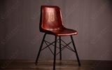 工业复古餐椅子铁艺单人椅餐桌椅靠背椅休闲咖啡椅创意办公酒吧椅