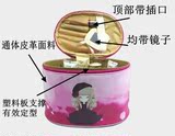 便携化妆包小号韩国可爱简约卡通收纳包定型水桶包皮革面料包邮