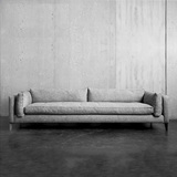 现代简约宜家 北欧布艺沙发日式小户型可拆洗羽绒布懒人沙发组合