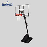 Spalding官方旗舰店可移动54英寸篮板插销式NBA成人篮球架66291