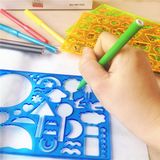 2016艺术创作模板儿童绘画套装画画模型工具美术创意玩具儿童益智