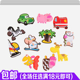 韩国包邮创意卡通可爱立体儿童早教小熊猫吸铁石磁铁冰箱贴 磁贴