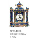 实价景泰兰珐琅钟|欧式西洋钟表|仿古机械座钟|家居装饰|老式仿