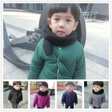 韩国代购男童棉衣外套短款2015新小儿童棉服加厚保暖韩版宝宝棉袄