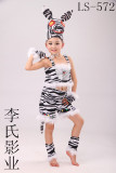 圣诞节儿童演出服装幼儿园舞蹈服动物造型衣服小猪小兔子十二生肖