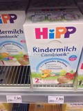 直邮 德国hipp喜宝益生菌系列 成长2+奶粉 2岁以上适用600g