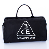 韩国短途旅行袋大容量男女手提行李包3CE防水旅行包健身包旅游包