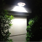 太阳能灯户外庭院花园灯人体感应灯家用超亮LED照明灯壁灯 屋檐灯