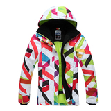 2015秋冬户外防风防水三合一滑雪服女套装冲锋衣外套