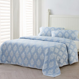 几何图案纯棉双人单件枕套单人加厚特价斜纹粗布被单被套床单