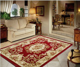欧式客厅茶几卧室餐厅地毯现代简约时尚仿羊毛混纺地垫可手洗吸尘