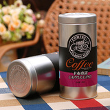 咖啡博爵正品3合1卡布奇诺速溶咖啡粉伯爵桶装提神咖啡罐装包邮
