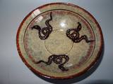 古玩古董杂项瓷器 宋代吉州窑画蛇碗 保真包老 精品收藏
