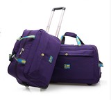 尼龙拉杆箱包可折叠旅游手提牛津布帆布包袋时尚男女旅行李登机箱