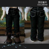 BJD/SD 娃娃衣服 深色休闲牛仔裤(1/6,1/4,1/3,叔叔)